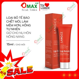 GEL LÀM SẠCH TẾ BÀO CHẾT CHO MÔI - 1 PHÚT - TRÁI CÂY 15ml LANGCE