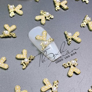 [ charm nail ] charm chữ love cao cấp