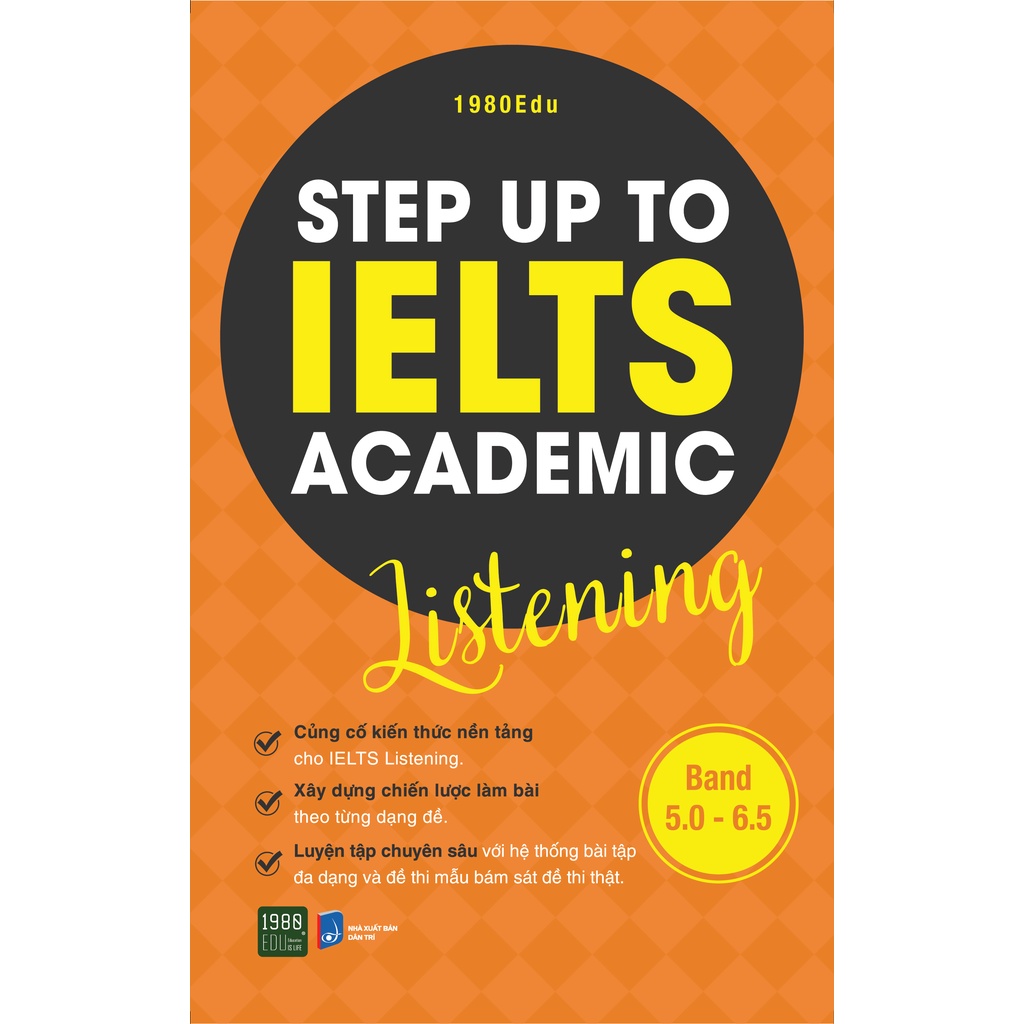 Sách - Step Up To IELTS Academic LISTENING (1980BOOKS HCM)