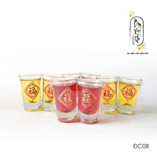 Đèn cầy ly cúng chung rượu đc08 cao 7cm