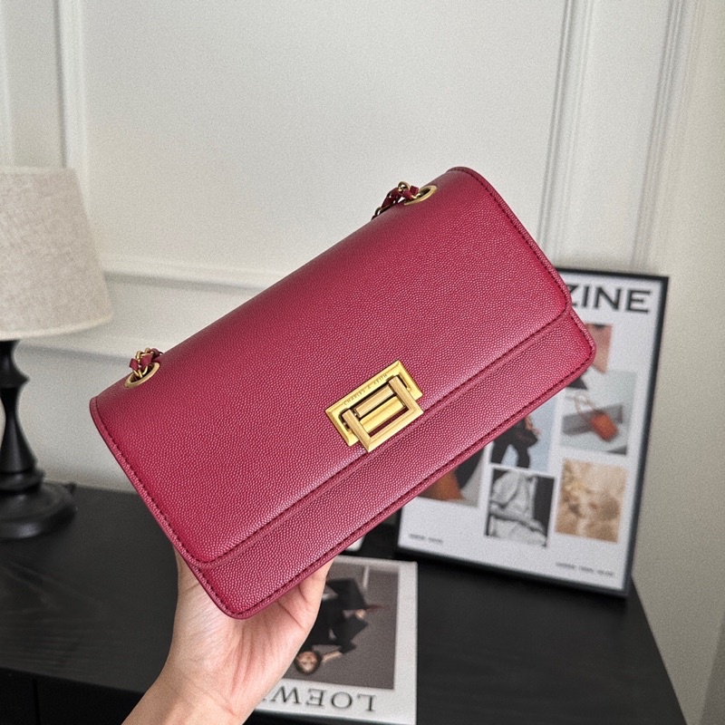 TÚI CNK ĐỎ SẪM BẢN MỚI