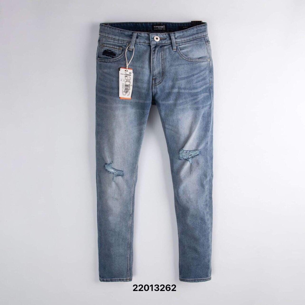 Quần Jean Dài Superdry -Thời Trang-Sành Điệu-Phong Cách- Chất co dãn - Form Skinny