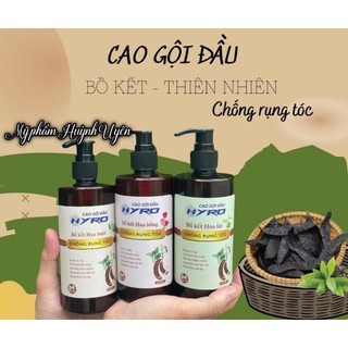 Dầu gội cô đặc Bồ kết- cao gội đầu chống rụng tóc HYRO
