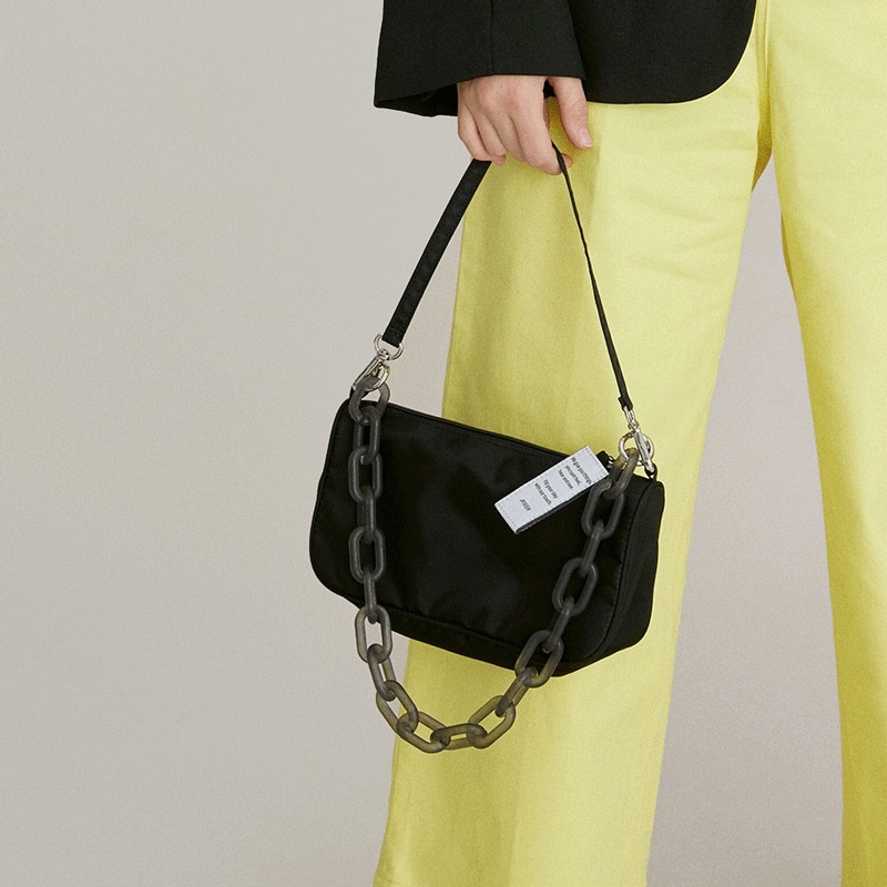 Túi Đeo JASMIN NOIR Chéo Vai Bằng Nylon Thời Trang Sành Điệu Cho Nữ