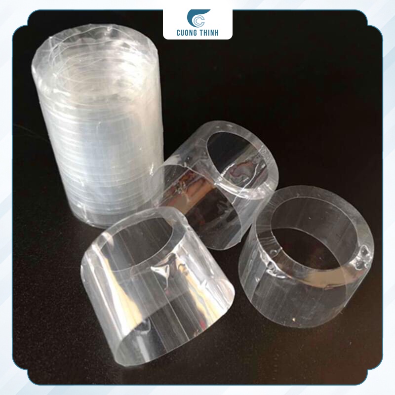Màng co nhiệt PVC, bọc mỹ phẩm, chai, lọ, hủ, nắp