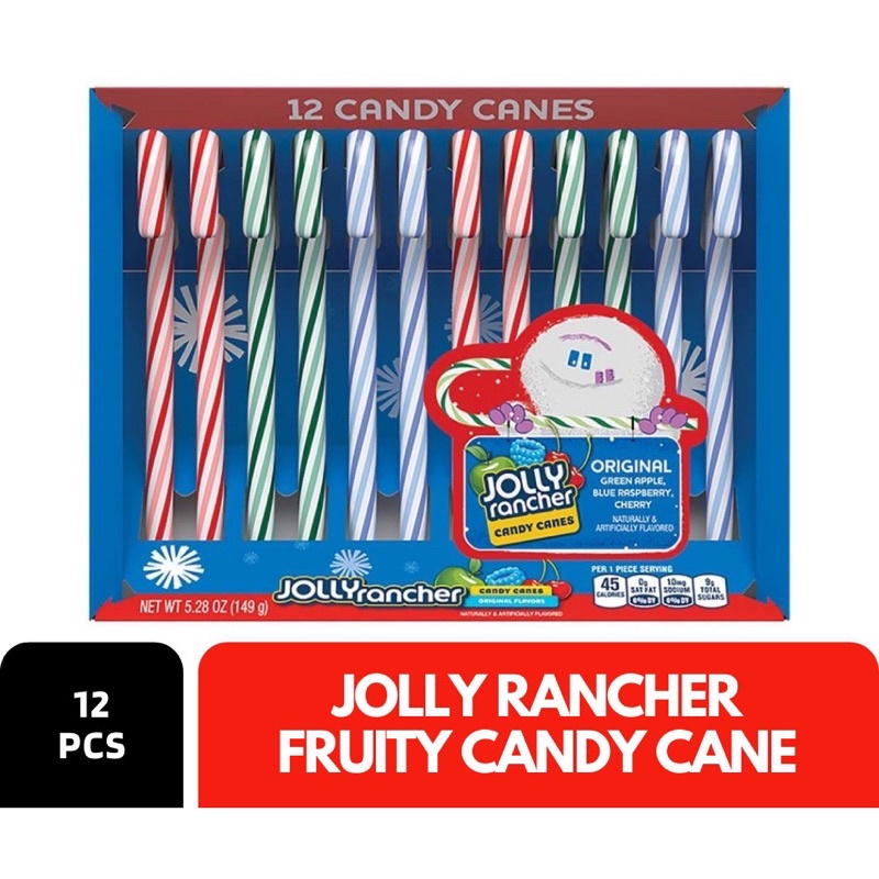(U.S.A)Kẹo Gậy Jolly Rancher Vị Trái Cây Hộp 12 Gậy