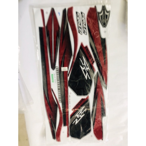 Tem Airblade 2010 Đỏ Đen Thái