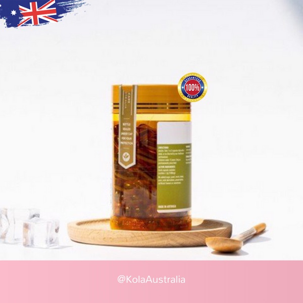 Viên uống mầm đậu nành Healthy Care của Úc Super Lecithin 100 viên