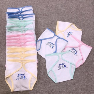 Combo 5 Quần dán HOTGA cho bé sơ sinh, Tã vải đóng bỉm