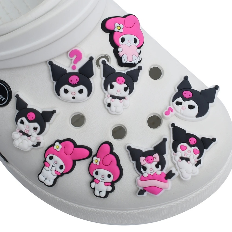 Phụ Kiện Trang Trí Giày Hình Giày Jibitz Croc Charm Pin Sanrio Croc Jibbits Dễ Thương Cho Nam