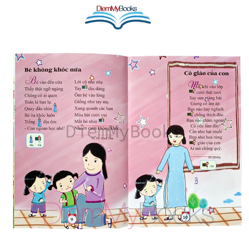 Sách - Bộ 6 Quyển Thơ Thiếu Nhi Dành Cho Bé Với Nhiều Chủ Đề Giúp Bé Phát Triển Ngôn Ngữ Cá Nhân Và Khả Năng Nghe Hiểu