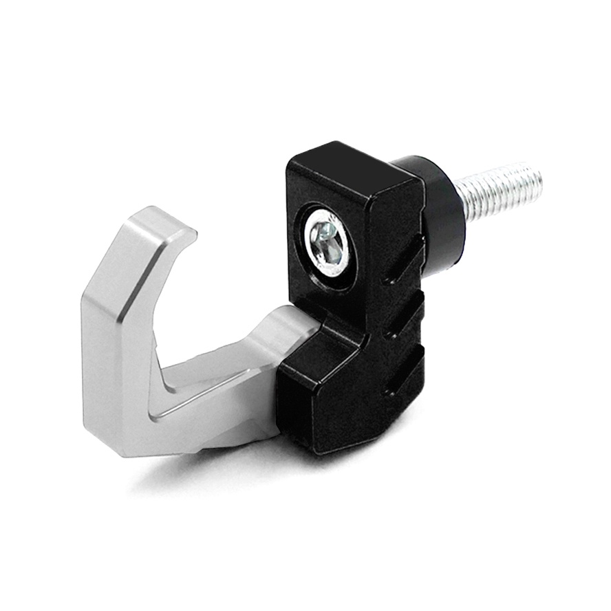 Móc Treo Mũ Bảo Hiểm Xe Máy E-bike Thiết Kế Mới Gấp Gọn Bằng Hợp Kim Nhôm