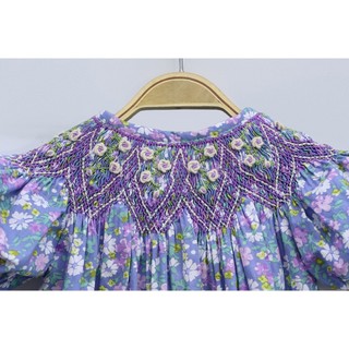 ĐẦM SMOCK HOA NHÍ