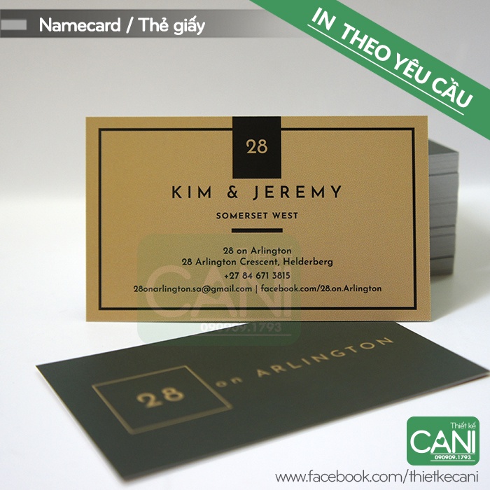 500c Namecard in theo yêu cầu Thẻ tích điểm Thẻ giấy Voucher Card Thank you Phiếu Liệu trình In Nailbox