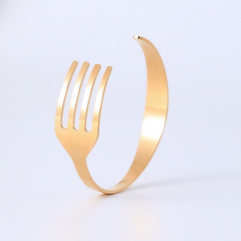 Vòng Tay Hoa Hồng Cho Nữ|Nhẫn Thép Không Gỉ Phong Cách Retro Thời Trang