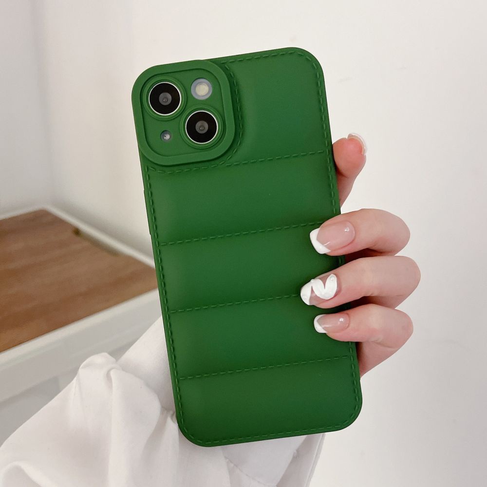 Ốp Điện Thoại TPU Mềm Chống Sốc Màu Kẹo 3D Cho IPhone 14 13 12 11 Pro Max X XR 8 7 Plus