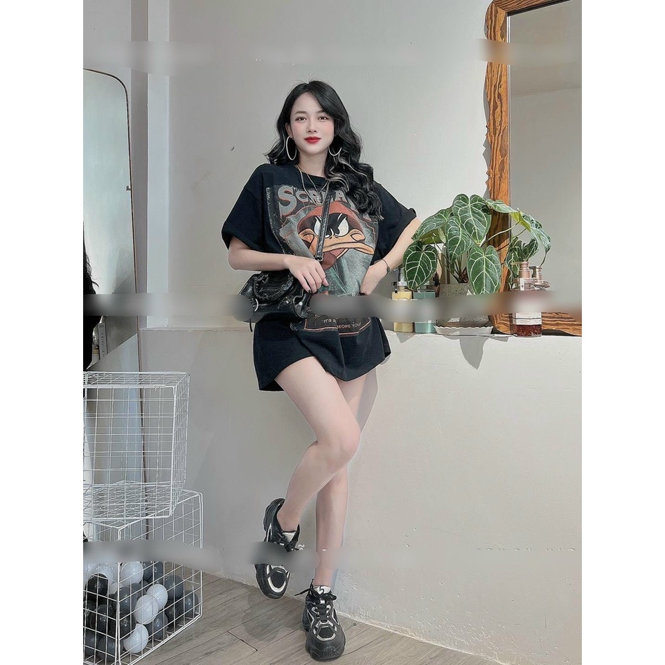 Áo thun vịt scream PEONYB Unisex [FREESHIP] Phông kiểu vintage cá tính đường phố form rộng tay lỡ hàn quốc 3158 ulzzang