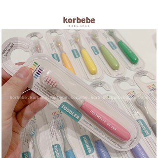 Bàn chải đánh răng The Twelve Hàn Quốc Bước 2 và Bước 3 cho bé từ 6 tháng đến 8 tuổi