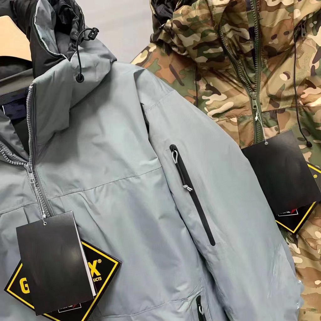 Áo khoác phao lông vũ nam Arc'teryx chất liệu Gore-tex chống thấm nước tuyệt đối giữ nhiệt cực tốt