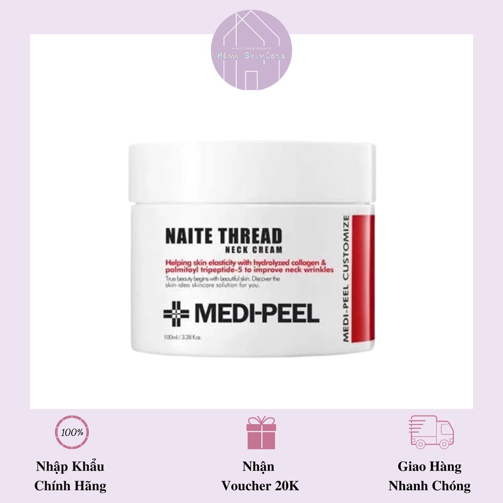 Medi-Peel Naite Thread Neck Cream - Kem Dưỡng Da Cổ Hàn Quốc