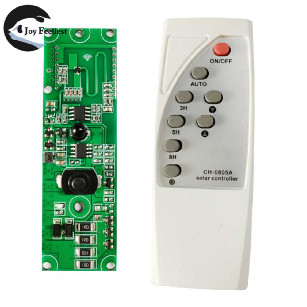 Bảng Mạch Điều Khiển Đèn Led Cảm Ứng Con Người Sử Dụng Năng Lượng Mặt Trời
