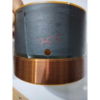 coil (côn) loa bass đường kính 75,5 4 lớp phíp .-Linh kiện thay thế sửa chữa loa