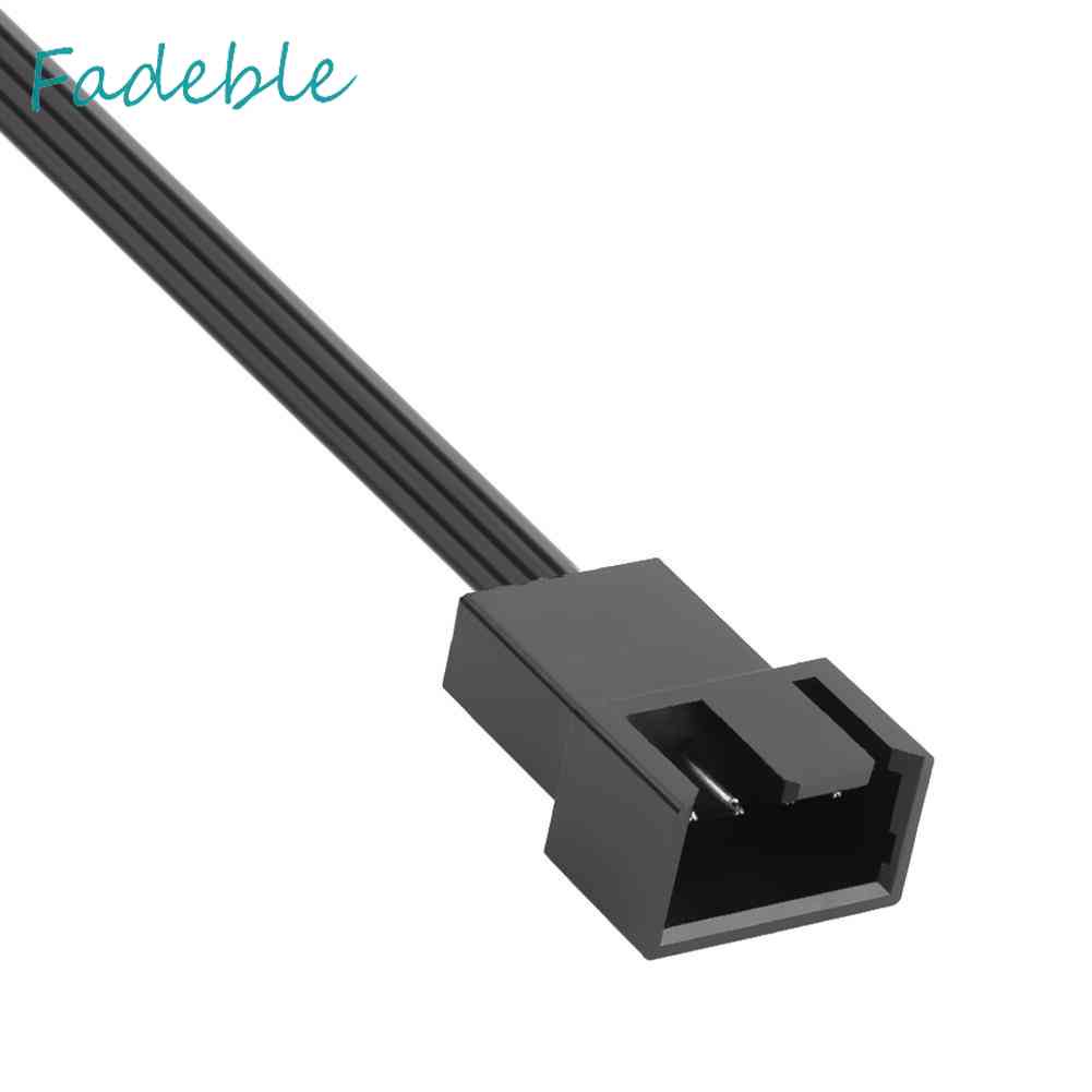 Cáp Nối Dài Bo Mạch Chủ 4Pin Cái Sang PWM Quạt 4Pin Đực 25cm