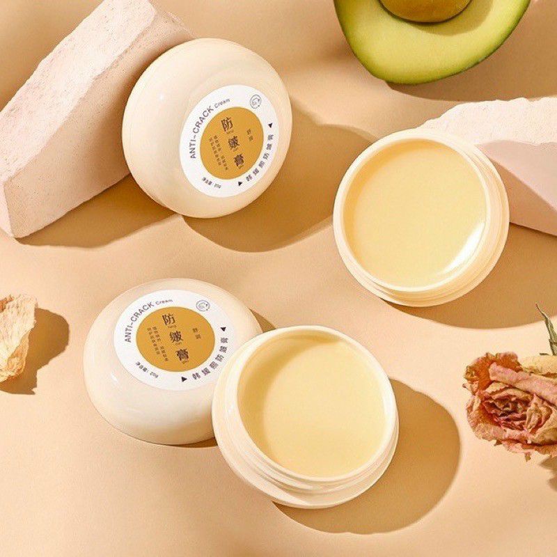 Kem nứt gót chân HEYXI dưỡng ẩm, loại bỏ da chết chân tay hộp 20gr