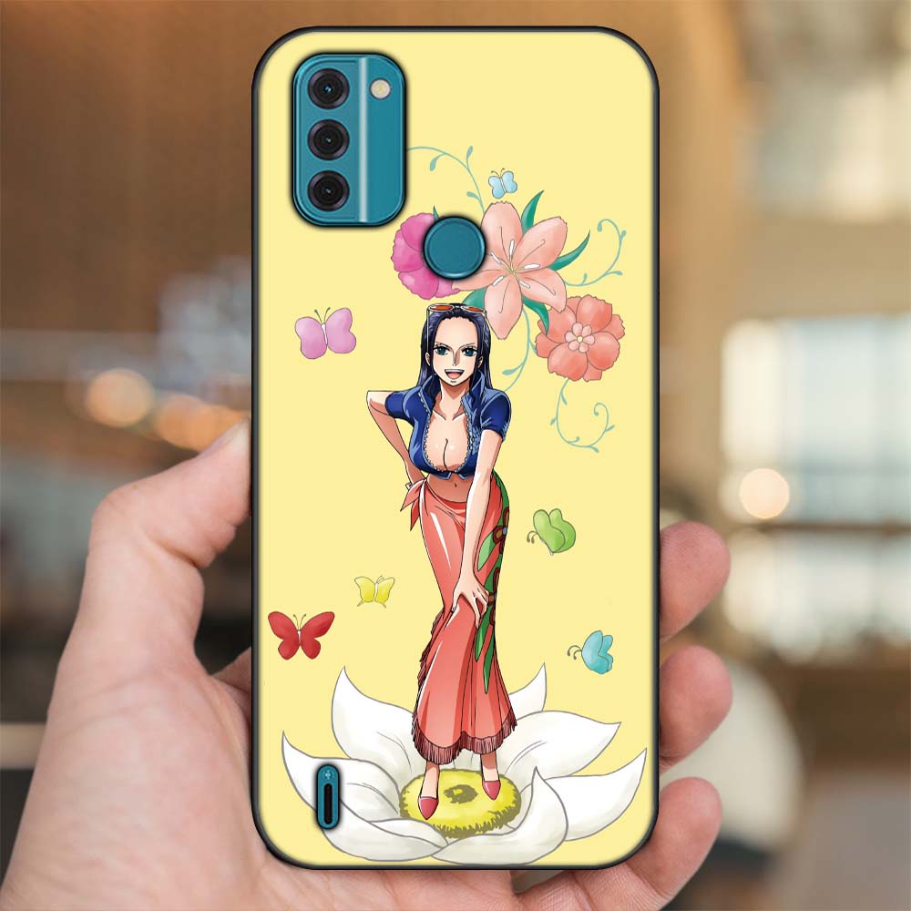 Ốp lưng Nokia C31 viền đen in hình Nico Robin One Piece Đảo Hải Tặc