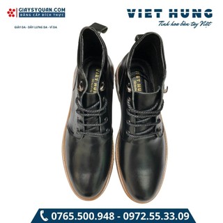 Giày Da Đốc Nam Cổ Lửng Da Bò Nhập khẩu 166