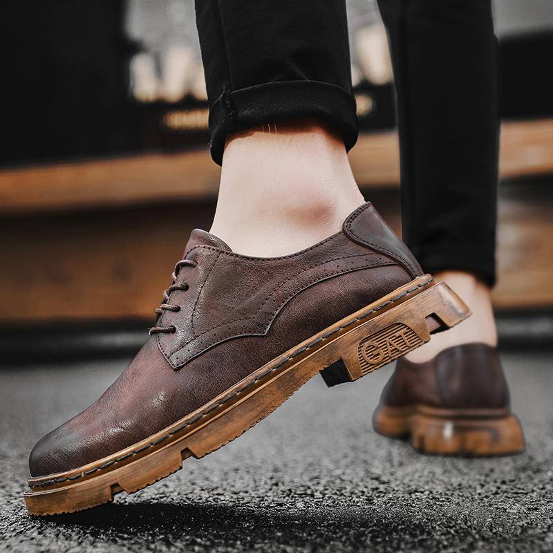 Size Lớn 39-46 giày chính hãng giày tây nam giày tây nam giày da nam công sở giày tây Da bò giày nam giày dép nam