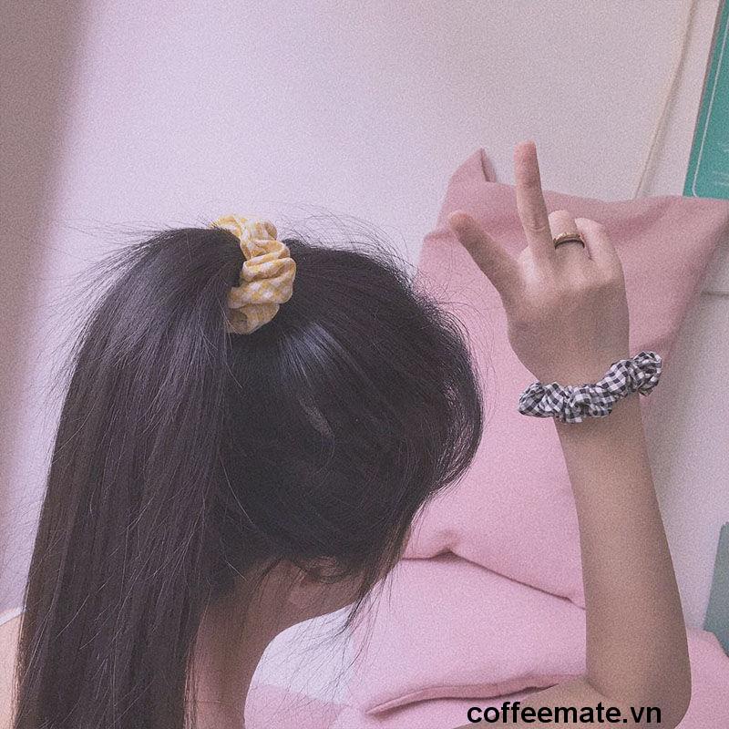 ⚡Dây buộc tóc nhiều màu sắc phong cách Hàn Quốc dễ thương