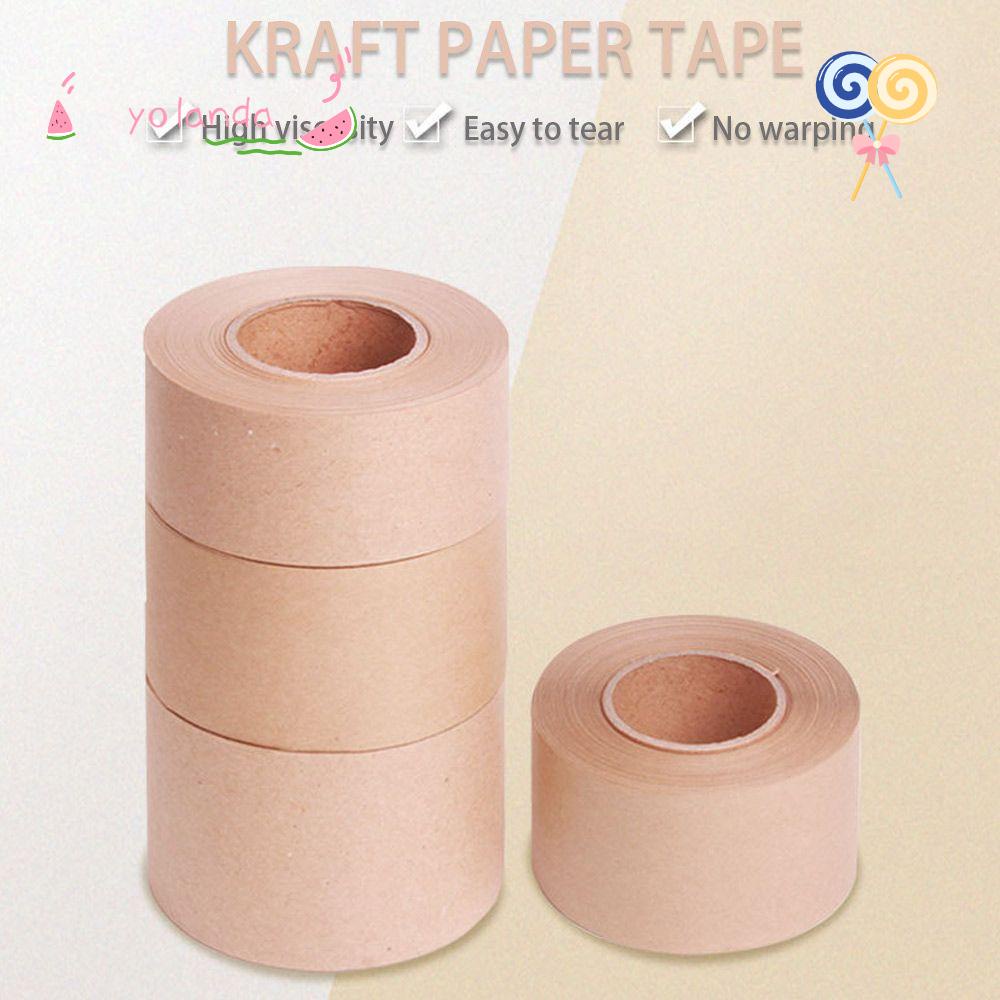 Cuộn Băng Keo Giấy Kraft In Họa Tiết Bằng Tay Độ Phân Giải Cao