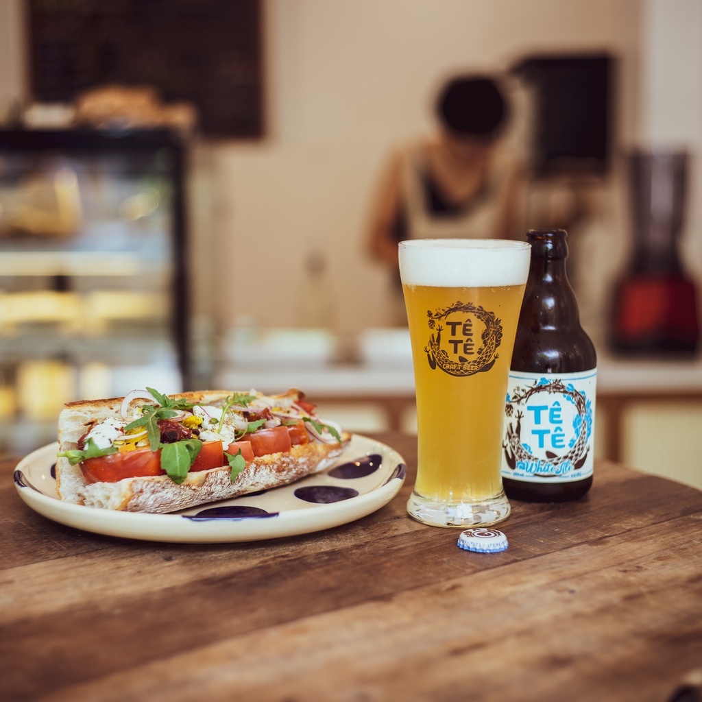 6 CHAI Bia Thủ Công TÊ TÊ WHITE ALE Chính Hãng