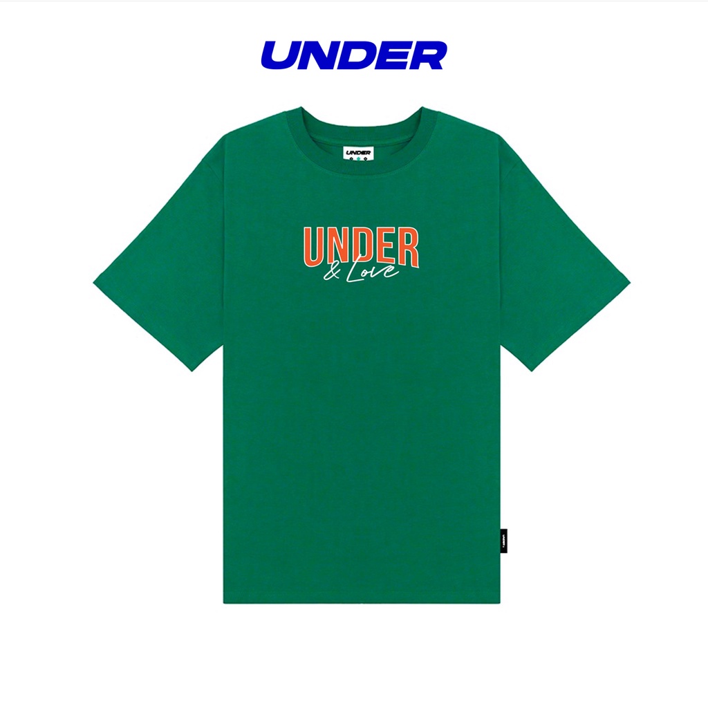Áo thun UNDER & Love Tee (Green) - UTS011A