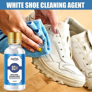 ♕dung dịch vệ sinh làm trắng giày 30ml dung dịch vệ sinh đánh bóng vết bẩn giày màu trắng gel tẩy sạch bụi bẩn làm trắng cho giày thể thao dụng cụ vệ sinh viền vàng dụng cụ vệ sinh giày