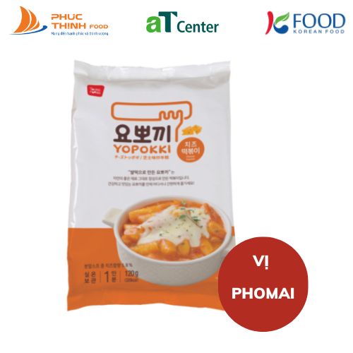 Combo 2 gói nhỏ vị phomai- Bánh gạo Hàn Quốc Tokpokki- 120g/ gói