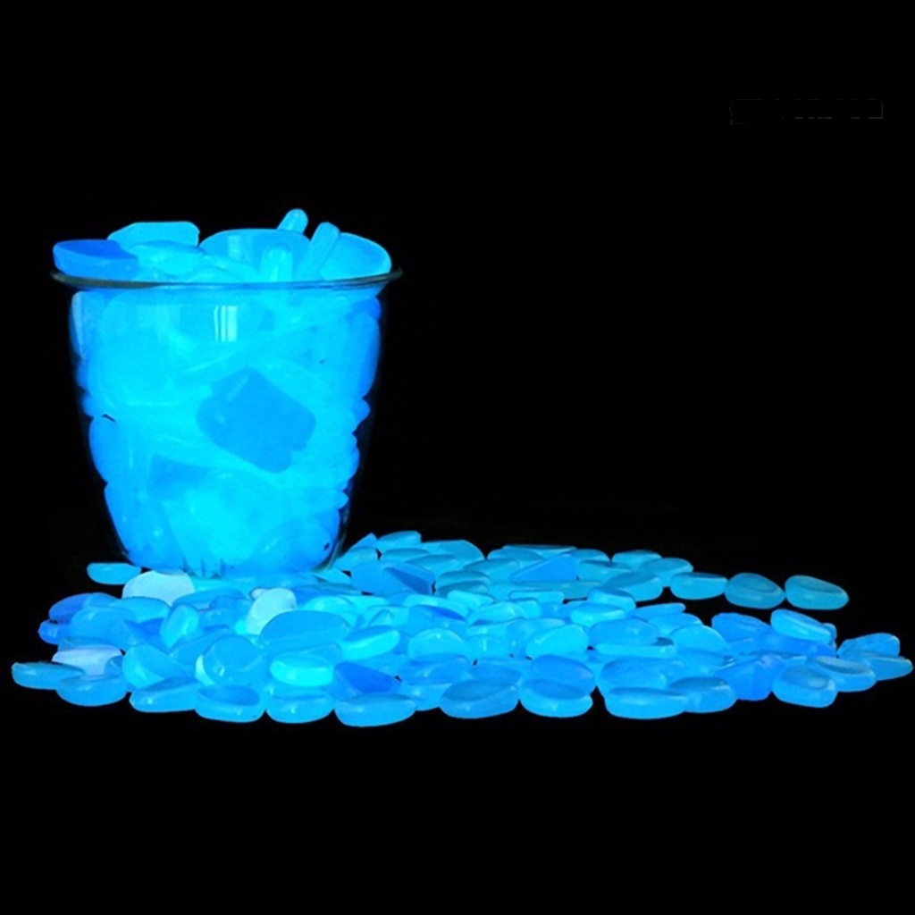 Set 50 Viên Đá Cuội Phát Sáng Dùng Để Trang Trí Bể Nuôi Cá