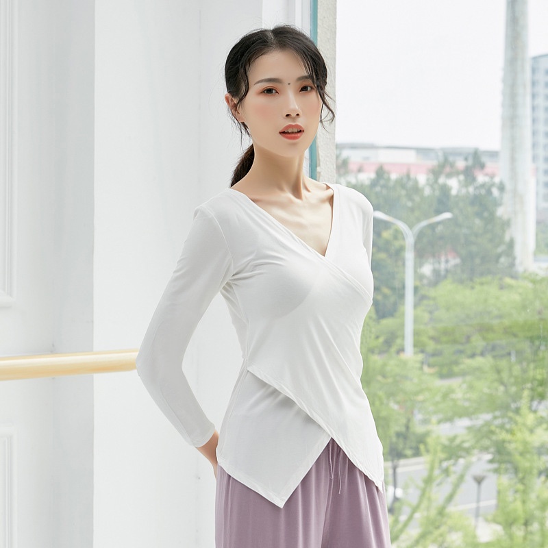 Áo Thun Tay DàI TậP Thể Thao Cho Nữ
