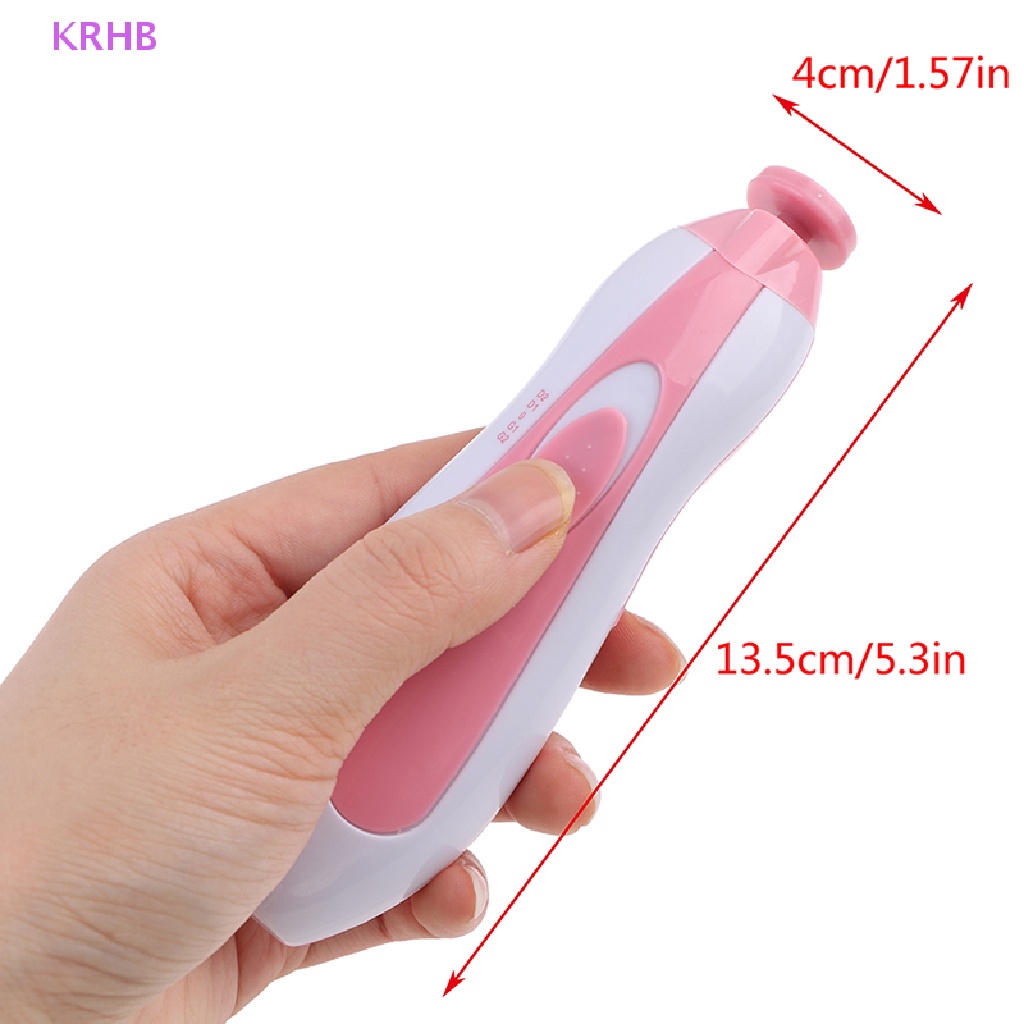 Bộ Dụng Cụ Cắt Móng Tay Bằng Điện An Toàn Cho Bé Sơ Sinh Mới