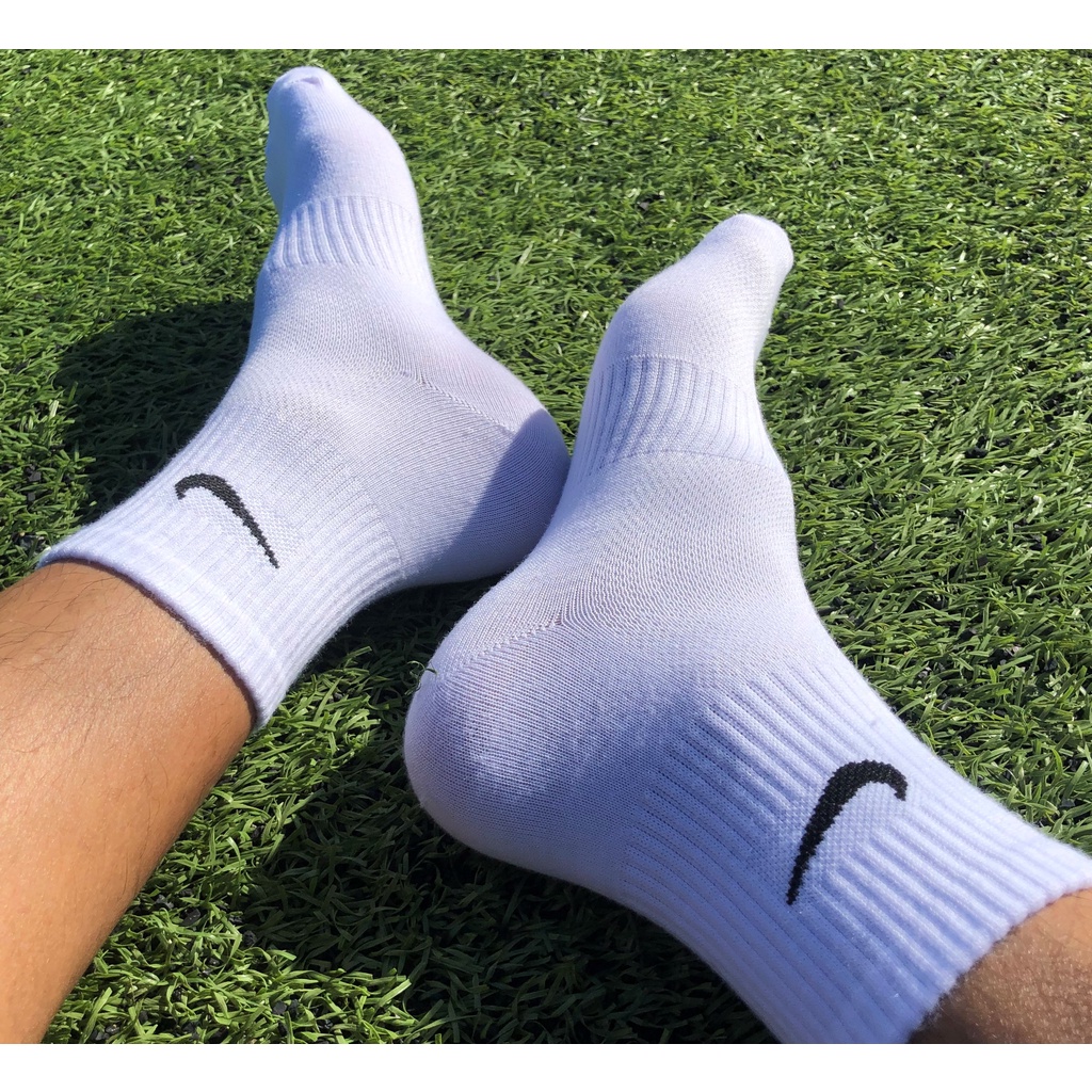 Tất nam nữ, tất nike cổ cao thấp giới tính vớ cao cổ thể thao hàng dệt kim cao cấp