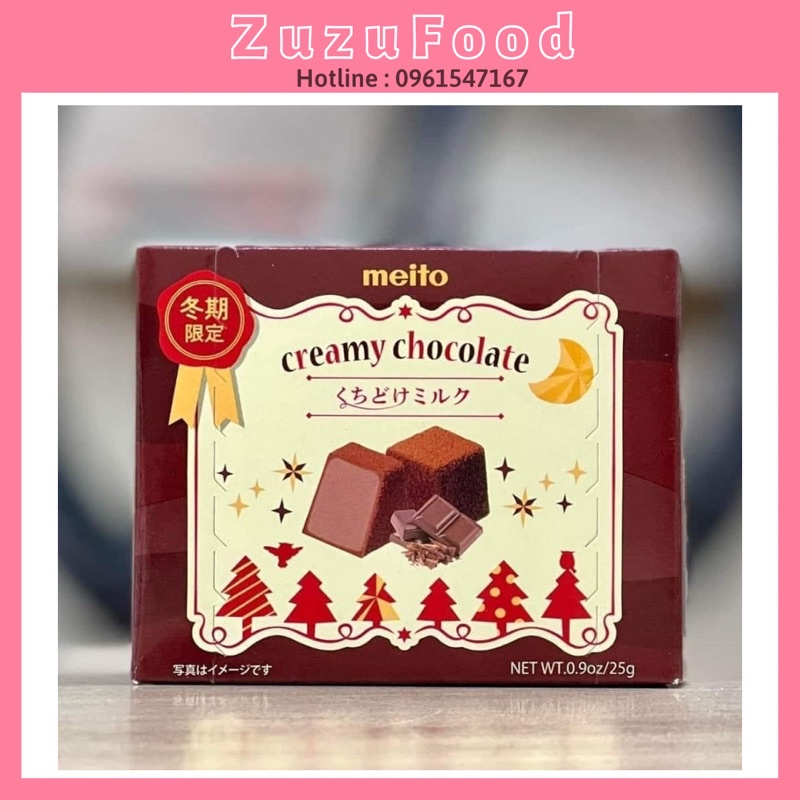 Socola Truffes Chuẩn Nội Địa Nhật Tan Chảy 25g