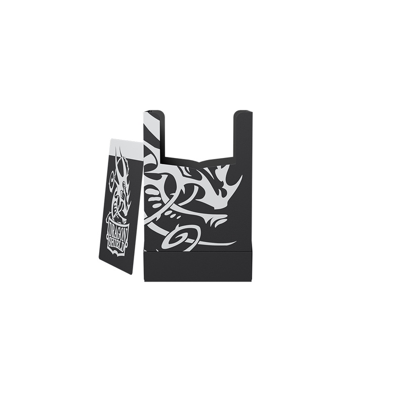Bọc Bài Dragon Shield:Deck Shell - Black/Black - Deck Box Hôp đựng thẻ bài thương hiệu cao cấp
