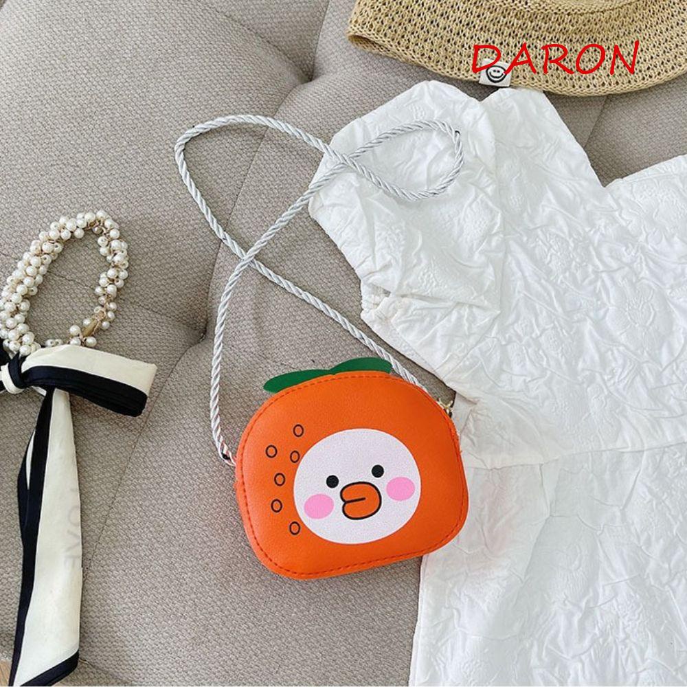 Túi Đeo Chéo Hình Trái Cây Hoạt Hình Xinh Xắn Cho Bé