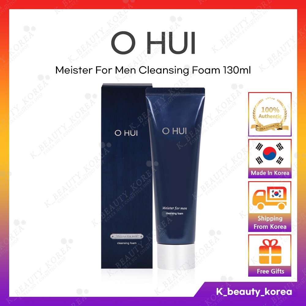 Sữa Rửa Mặt Tạo Bọt Meister 130ml Chăm Sóc Da Cho Nam