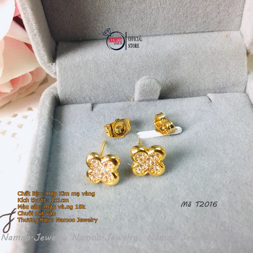 Bộ Trang Sức Nữ Tinh Xảo V1084 T2016, Set dây Chuyền Và Bông tai Tuyệt Phẩm Dành Cho Phái Đẹp