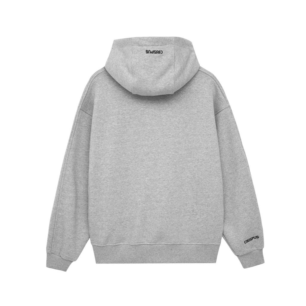 ÁO HOODIE LOGO XÁM