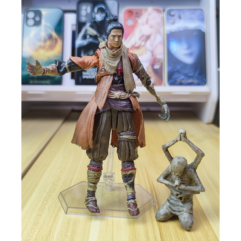 Mô hình Wolf Sekiro figma bootleg  action figure