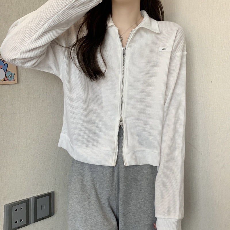 Áo Hoodie Dáng Rộng Hanban Waffle