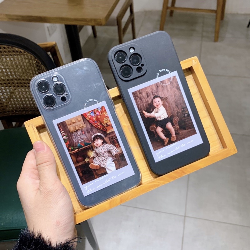 Ốp lưng in hình kèm khung theo yêu cầu